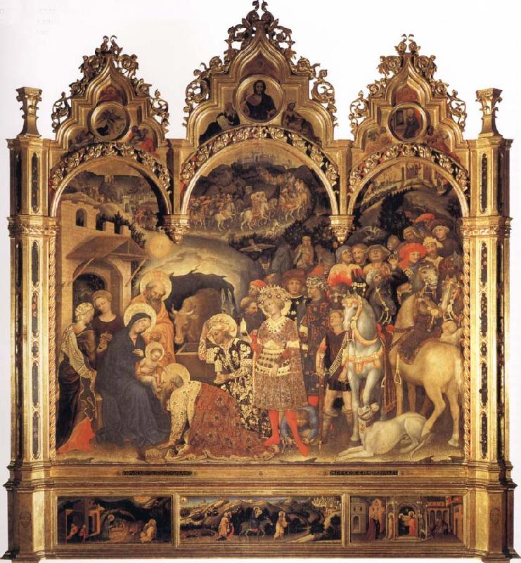 Gentile da Fabriano Adoration of the Magi